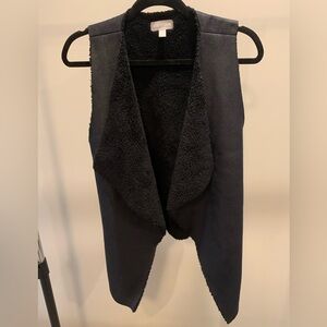 Faux Fur & Suede Nordstrom Vest